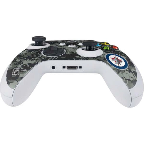 NHL Winnipeg Jets Camo Xbox Series S Controller Skin