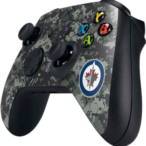 NHL Winnipeg Jets Camo Xbox Series X Controller Skin
