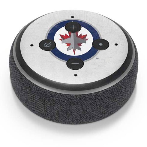 NHL Winnipeg Jets Distressed Amazon Echo Dot Skin