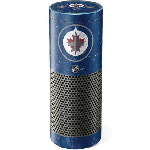 NHL Winnipeg Jets Distressed Logo Amazon Echo Skin