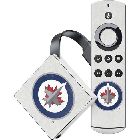 NHL Winnipeg Jets Distressed Amazon Fire TV Skin
