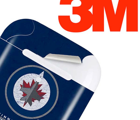 NHL Winnipeg Jets Distressed Logo Apple AirPods 2 Skin