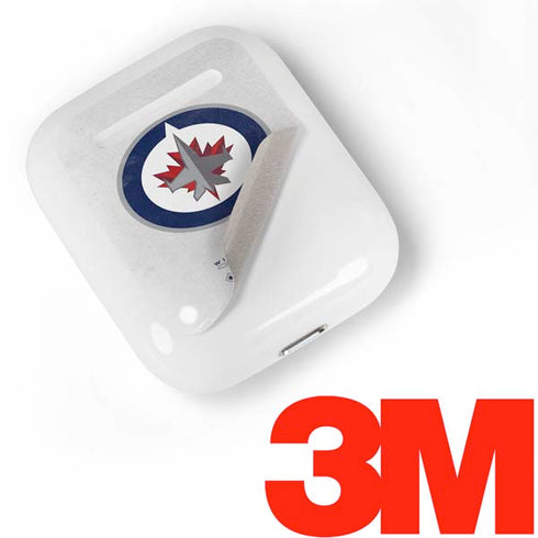 NHL Winnipeg Jets Distressed Apple AirPods Skin