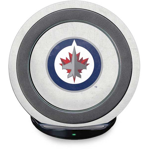 NHL Winnipeg Jets Distressed Fast Charge Wireless Charging Stand Skin