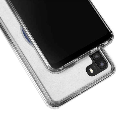 NHL Winnipeg Jets Distressed Galaxy A21 Clear Case