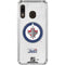 NHL Winnipeg Jets Distressed Galaxy A30 Clear Case