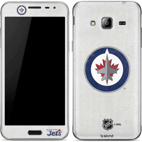 NHL Winnipeg Jets Distressed Galaxy J3 Skin