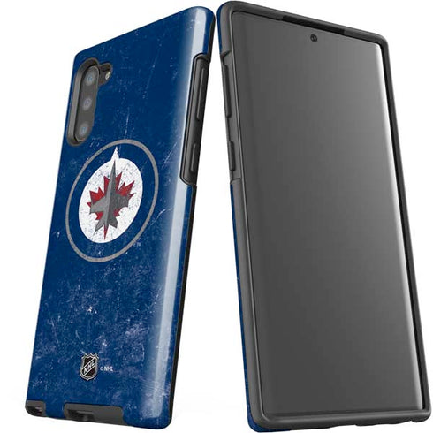 NHL Winnipeg Jets Distressed Logo Galaxy Note 10 Pro Case