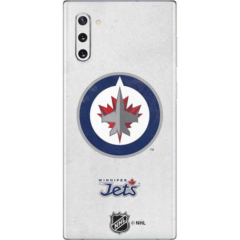 NHL Winnipeg Jets Distressed Galaxy Note 10 Skin