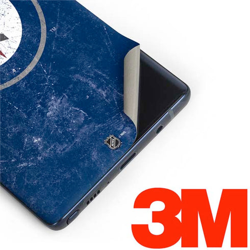 NHL Winnipeg Jets Distressed Logo Galaxy Note 9 Skin