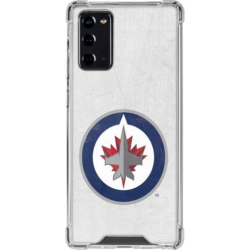 NHL Winnipeg Jets Distressed Galaxy Note20 5G Clear Case
