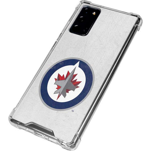 NHL Winnipeg Jets Distressed Galaxy Note20 5G Clear Case