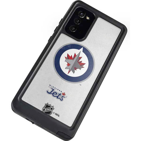 NHL Winnipeg Jets Distressed Galaxy Note20 5G Waterproof Case