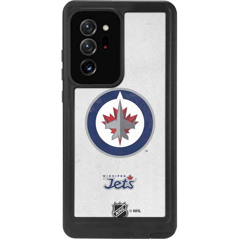 NHL Winnipeg Jets Distressed Galaxy Note20 Ultra 5G Waterproof Case