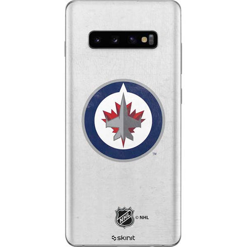 NHL Winnipeg Jets Distressed Galaxy S10 Plus Skin