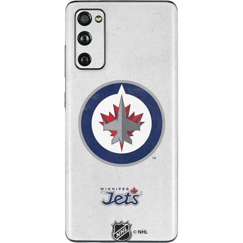 NHL Winnipeg Jets Distressed Galaxy S20 Fan Edition Skin