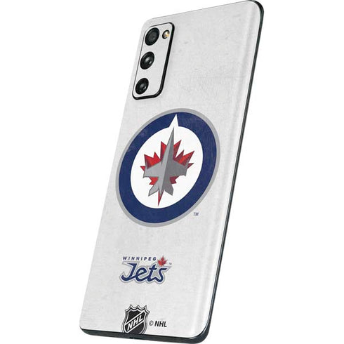 NHL Winnipeg Jets Distressed Galaxy S20 Fan Edition Skin