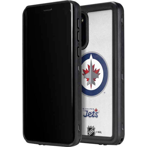 NHL Winnipeg Jets Distressed Galaxy S20 Plus Waterproof Case