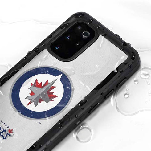 NHL Winnipeg Jets Distressed Galaxy S20 Plus Waterproof Case