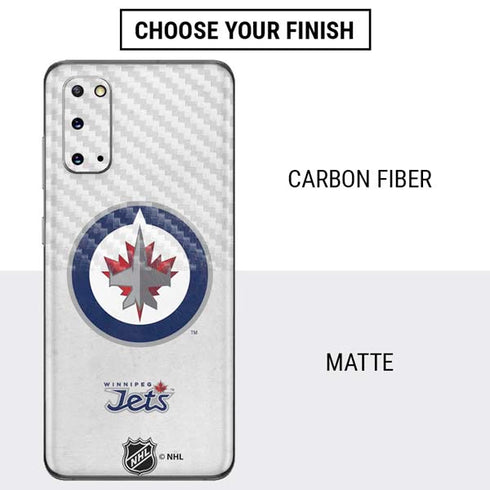 NHL Winnipeg Jets Distressed Galaxy S20 Skin