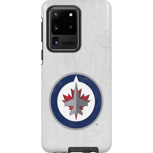 NHL Winnipeg Jets Distressed Galaxy S20 Ultra 5G Pro Case