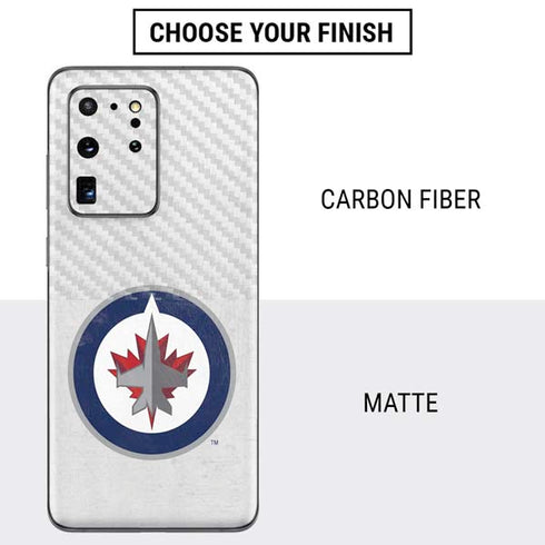 NHL Winnipeg Jets Distressed Galaxy S20 Ultra 5G Skin