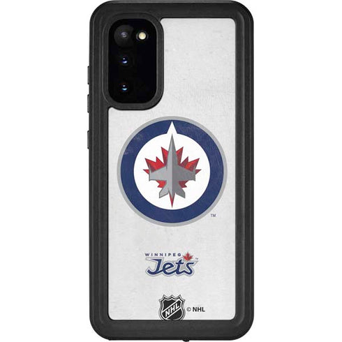 NHL Winnipeg Jets Distressed Galaxy S20 Waterproof Case