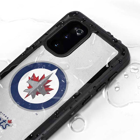NHL Winnipeg Jets Distressed Galaxy S20 Waterproof Case