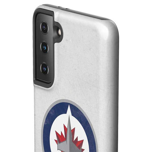 NHL Winnipeg Jets Distressed Galaxy S21 FE Pro Case