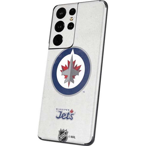 NHL Winnipeg Jets Distressed Galaxy S21 Ultra 5G Skin