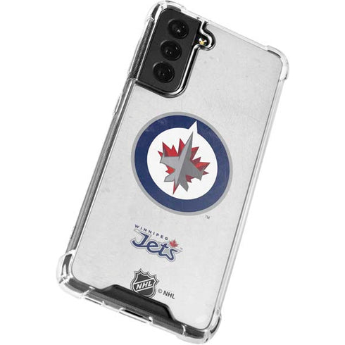 NHL Winnipeg Jets Distressed Galaxy S22 Clear Case