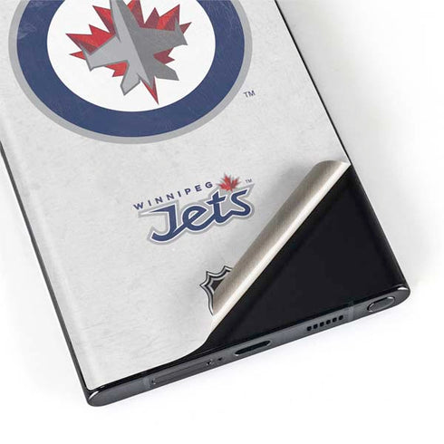 NHL Winnipeg Jets Distressed Galaxy S22 Ultra Skin
