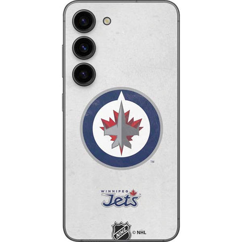 NHL Winnipeg Jets Distressed Galaxy S23 Skin
