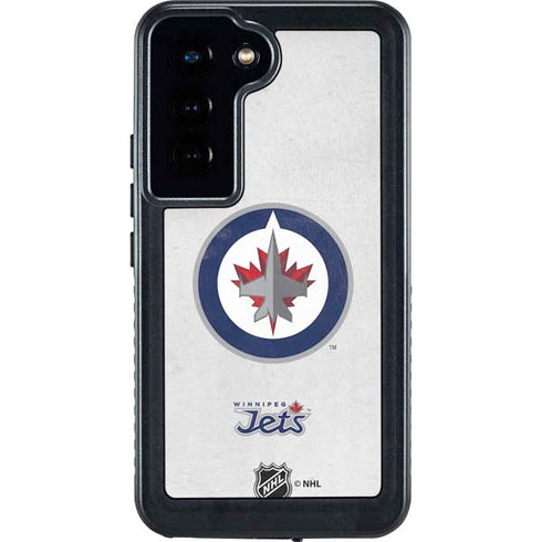 NHL Winnipeg Jets Distressed Galaxy S23 Waterproof Case