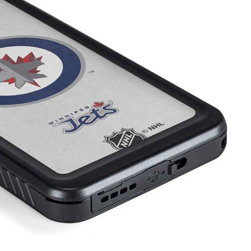 NHL Winnipeg Jets Distressed Galaxy S23 Waterproof Case