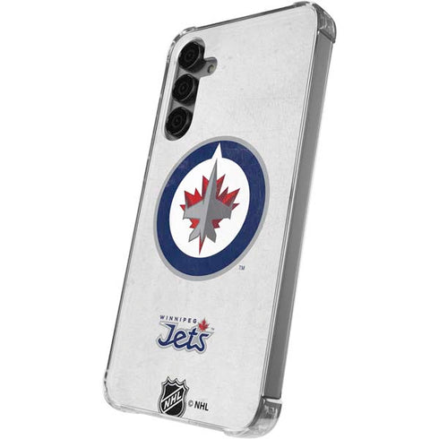 NHL Winnipeg Jets Distressed Galaxy S24 Plus Clear Case