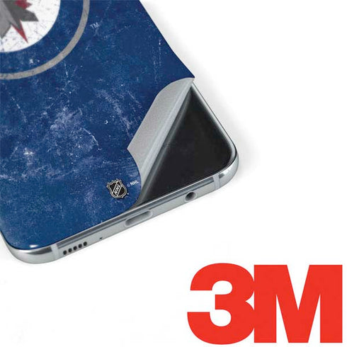NHL Winnipeg Jets Distressed Logo Galaxy S8 Plus Skin