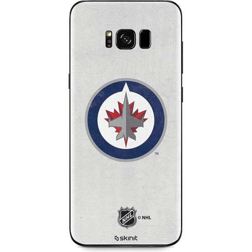 NHL Winnipeg Jets Distressed Galaxy S8 Skin