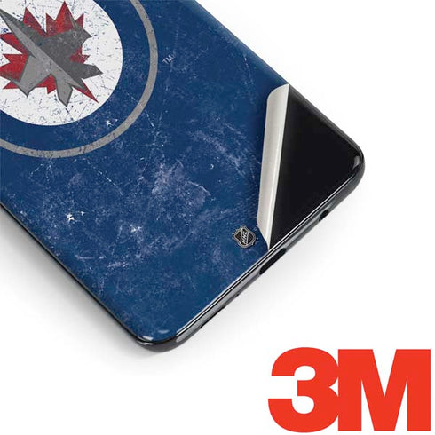 NHL Winnipeg Jets Distressed Logo Galaxy S9 Plus Skin