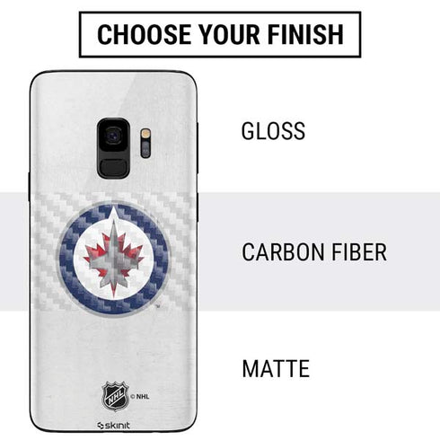 NHL Winnipeg Jets Distressed Galaxy S9 Skin