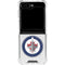 NHL Winnipeg Jets Distressed Galaxy Z Flip5 5G Clear Case