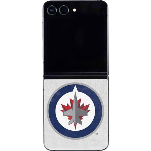 NHL Winnipeg Jets Distressed Galaxy Z Flip5 5G Skin
