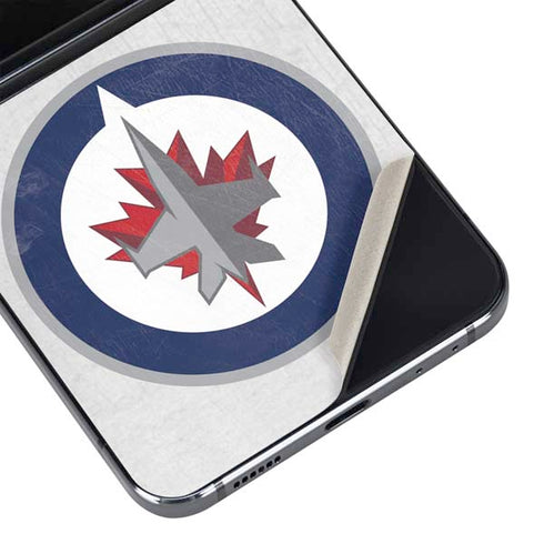 NHL Winnipeg Jets Distressed Galaxy Z Flip5 5G Skin