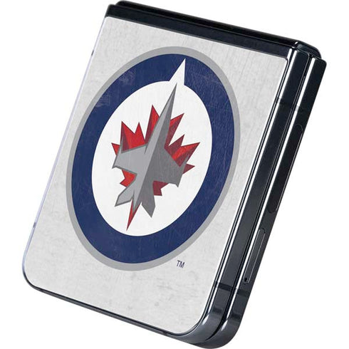 NHL Winnipeg Jets Distressed Galaxy Z Flip5 5G Skin