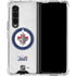 NHL Winnipeg Jets Distressed Galaxy Z Fold4 5G Clear Case