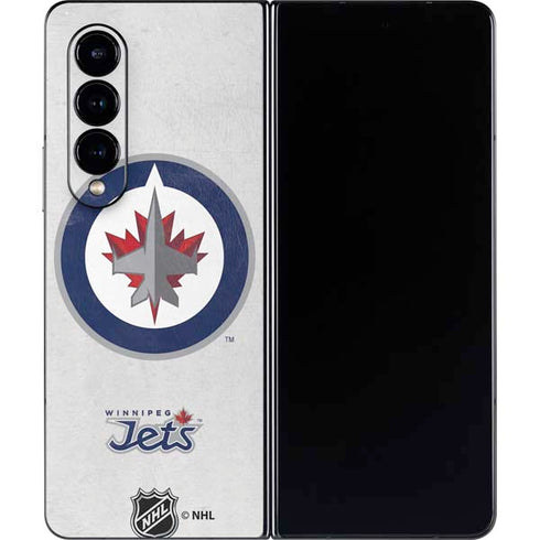 NHL Winnipeg Jets Distressed Galaxy Z Fold4 5G Skin