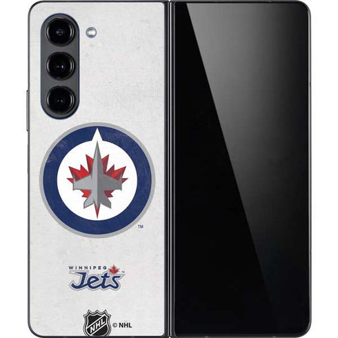 NHL Winnipeg Jets Distressed Galaxy Z Fold5 5G Skin