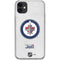 NHL Winnipeg Jets Distressed iPhone 11 Clear Case