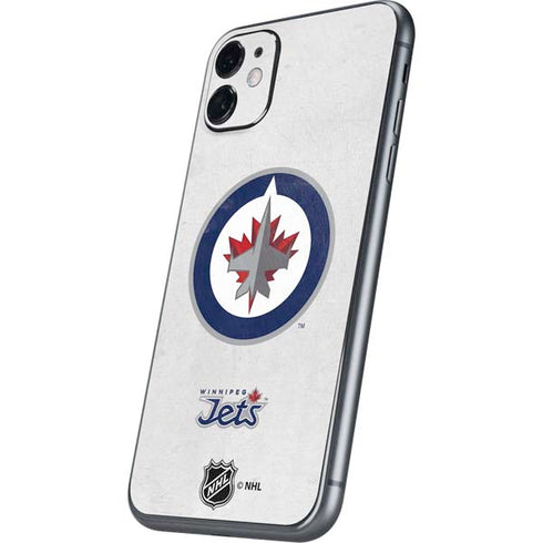 NHL Winnipeg Jets Distressed iPhone 11 Skin
