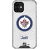 NHL Winnipeg Jets Distressed iPhone 12 Clear Case
